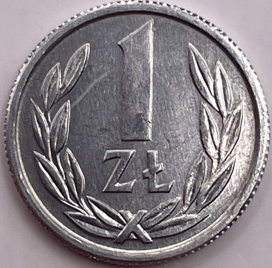 Moneta 1 złoty 1989 stan 1 mała