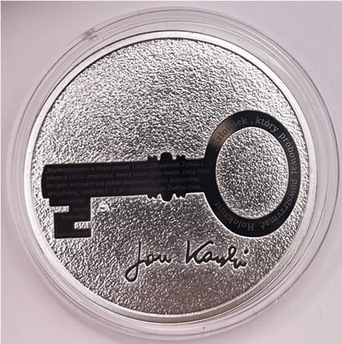 Moneta 10 zł 100. rocz. ur. Jana Karskiego 2014 r.