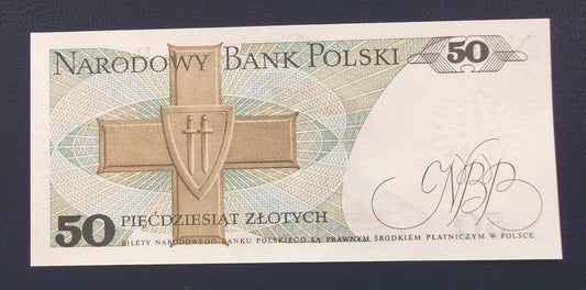 50 zł Karol ŚWIERCZEWSKI 1975 UNC