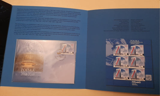 Folder Polska w radzie bezpieczeństwa ONZ Andrzej Duda 2017 r.