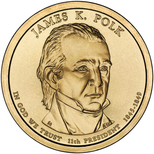 Moneta 1 dolar 2009 James Polk 11th