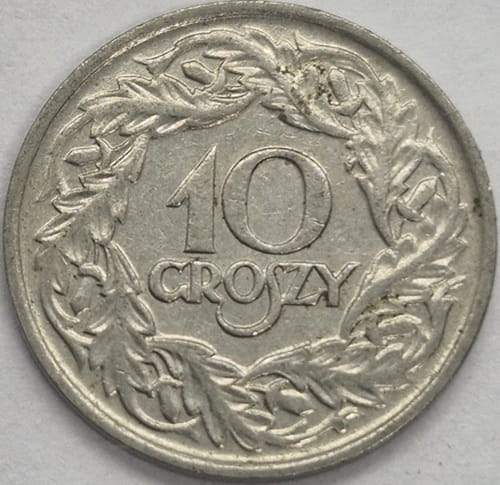 Moneta 10 groszy 1923