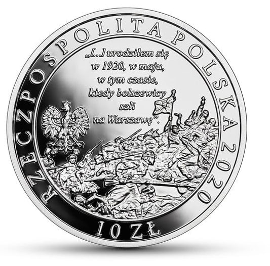 Moneta 10 zł 100 rocznica urodzin Jana Pawła II 2020