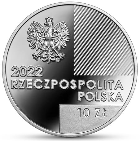 Moneta 10 zł Leon Biegeleisen 2022 r.