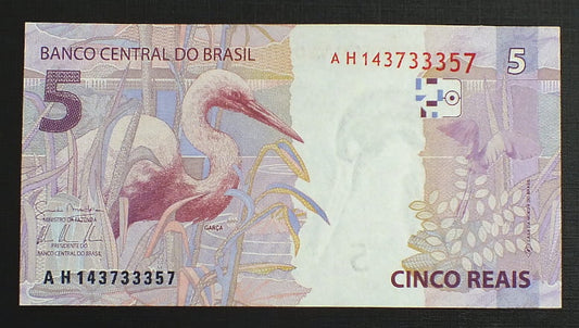5 Reais - Brazylia 2010 r.