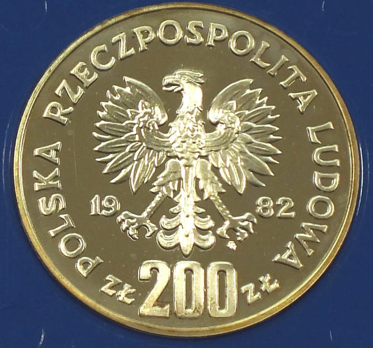 200 zł Mistrzostwa Świata w Piłce Nożnej - Hiszpania 1982