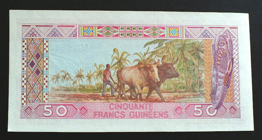 50 Franków - Gwinea