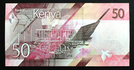 50 Szylingów - Kenia 2019 r.