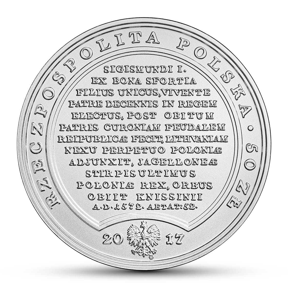 50 zł Skarby Stanisława Augusta – Zygmunt August